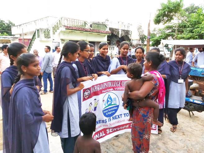 Awareness on sanitation and hygiene